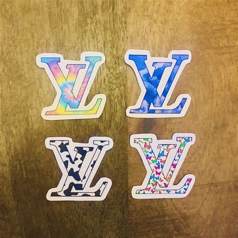 louis vuitton stickers for sale